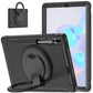 Shockproof TPU + PC Protective Case with 360 Degree Rotation Foldable Handle Grip Holder & Pen Slot, For Samsung Galaxy Tab S6 T860, For Samsung Galaxy Tab A 8.4 T307 2020, For Samsung Galaxy Tab A 10.1 T515/T510 2019�����������������������������������...
