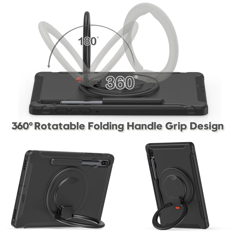 Shockproof TPU + PC Protective Case with 360 Degree Rotation Foldable Handle Grip Holder & Pen Slot, For Samsung Galaxy Tab S6 T860, For Samsung Galaxy Tab A 8.4 T307 2020, For Samsung Galaxy Tab A 10.1 T515/T510 2019�����������������������������������...