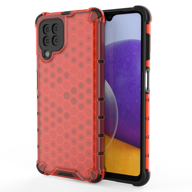 Shockproof Honeycomb PC + TPU Protective Case, For Samsung Galaxy A22 4G, For Samsung Galaxy A22 5G, For Samsung Galaxy M32 4G