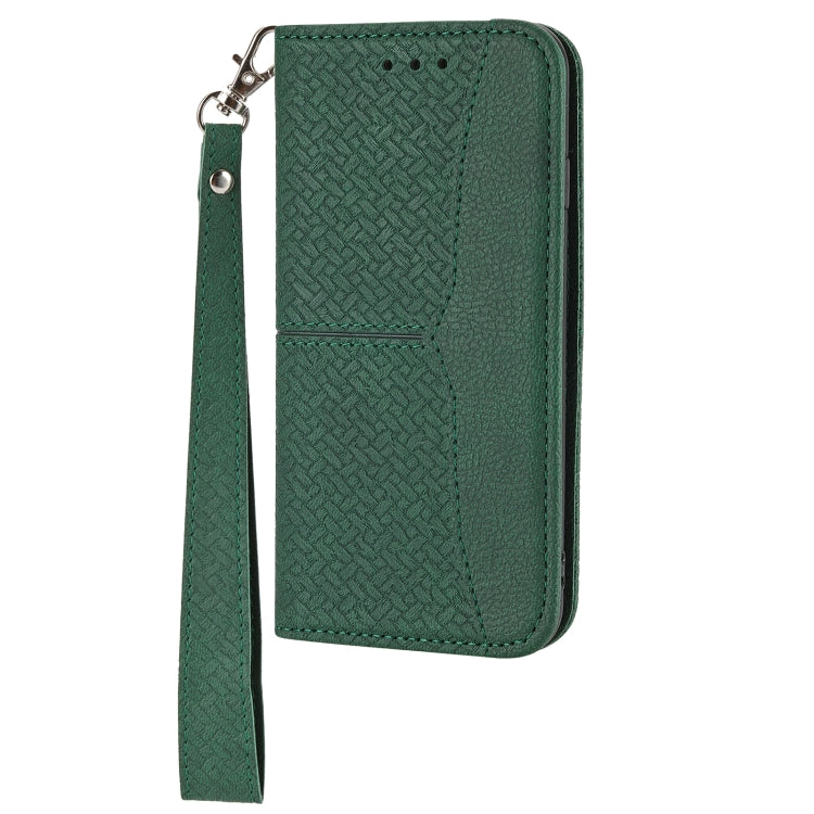 Woven Texture Stitching Magnetic Horizontal Flip PU Leather Case with Holder & Card Slots & Wallet & Lanyard, For Samsung Galaxy A32 4G, For Samsung Galaxy A32 5G, For Samsung Galaxy A42 5G, For Samsung Galaxy A51, For Samsung Galaxy A71���������������...