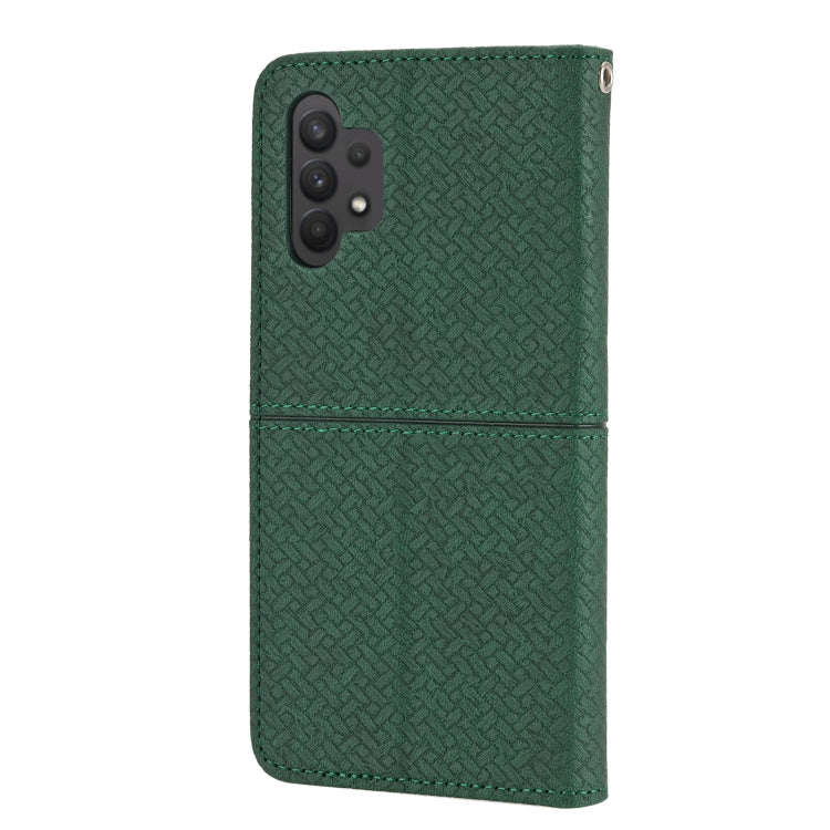 Woven Texture Stitching Magnetic Horizontal Flip PU Leather Case with Holder & Card Slots & Wallet & Lanyard, For Samsung Galaxy A32 4G, For Samsung Galaxy A32 5G, For Samsung Galaxy A42 5G, For Samsung Galaxy A51, For Samsung Galaxy A71���������������...