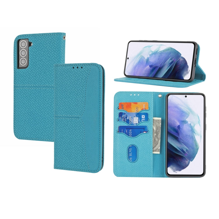 Woven Texture Stitching Magnetic Horizontal Flip PU Leather Case with Holder & Card Slots & Wallet & Lanyard, For Samsung Galaxy A32 4G, For Samsung Galaxy A32 5G, For Samsung Galaxy A42 5G, For Samsung Galaxy A51, For Samsung Galaxy A71���������������...
