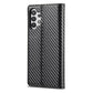 LC.IMEEKE Carbon Fiber PU + TPU Horizontal Flip Leather Case with Holder & Card Slot & Wallet For Samsung Galaxy A32 5G(Vertical Black), For Samsung Galaxy A32 5G