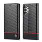 LC.IMEEKE Carbon Fiber PU + TPU Horizontal Flip Leather Case with Holder & Card Slot & Wallet For Samsung Galaxy A32 5G(Vertical Black), For Samsung Galaxy A32 5G