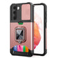 Sliding Camera Cover Design PC + TPU Shockproof Case with Ring Holder & Card Slot, For Google Pixel 6 Pro, For Samsung Galaxy A52, For Samsung Galaxy A72, For Samsung Galaxy S21, For Samsung Galaxy S21+, For Samsung Galaxy A12