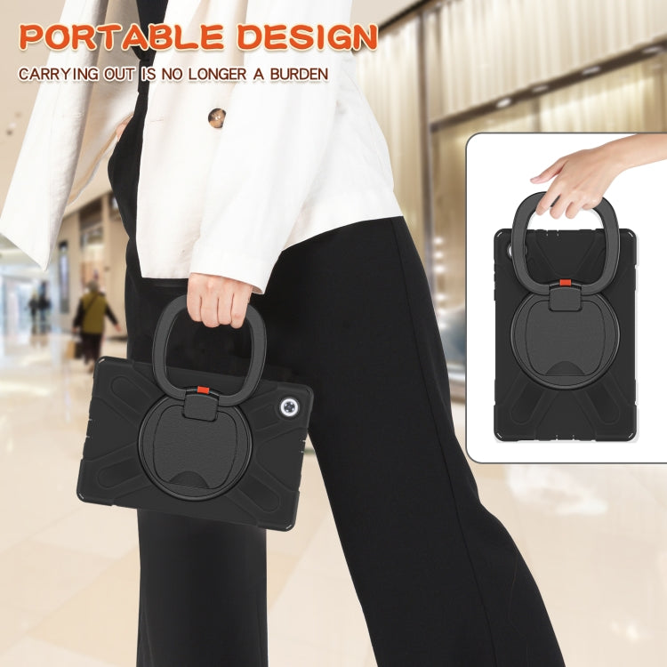 Silicone + PC Protective Case with Holder & Shoulder Strap, For Lenovo Tab M10 HD 2020 X306X/F, For Lenovo Tab M10 Plus, For Lenovo XiaoXin Pad 11 / Pad 11 Plus 2021 / Pad 2022, For Samsung Galaxy Tab Active Pro / 4 Pro / 5 Pro�������������������������...