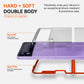 Simple All-inclusive Clear Crystal PC +TPU Shockproof Case, For Samsung Galaxy Z Flip3 5G