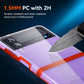 Simple All-inclusive Clear Crystal PC +TPU Shockproof Case, For Samsung Galaxy Z Flip3 5G