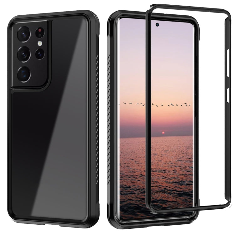 C1 2 in 1 Shockproof TPU + PC Protective Case with PET Screen Protector, For Samsung Galaxy Note20, For Samsung Galaxy Note20 Ultra, For Samsung Galaxy S21 5G, For Samsung Galaxy S21+ 5G, For Samsung Galaxy S21 Ultra 5G