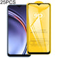 25 PCS 9D Full Glue Full Screen Tempered Glass Film