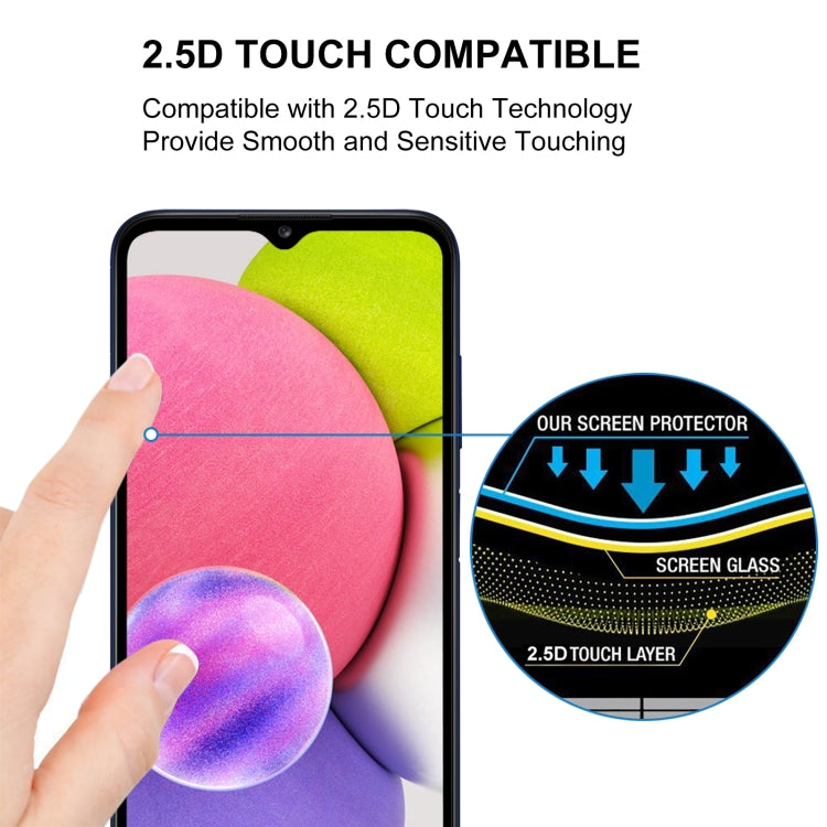 25 PCS Full Glue Full Cover Screen Protector Tempered Glass Film