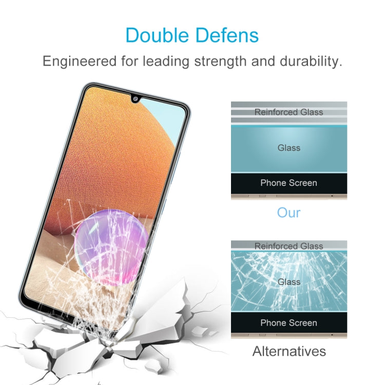 0.26mm 9H 2.5D Tempered Glass Film, For Samsung Galaxy A32 4G (1 PC), For Samsung Galaxy A32 5G (1 PC)