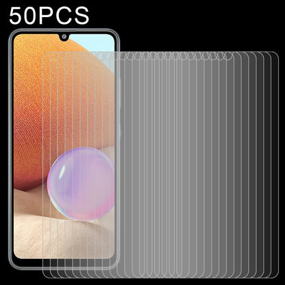50 PCS 0.26mm 9H 2.5D Tempered Glass Film, For Samsung Galaxy A32 4G (50 PCS), For Samsung Galaxy A32 5G (50 PCS)