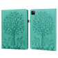 Tree & Deer Pattern Pressed Printing Horizontal Flip PU Leather Case with Holder & Card Slots & Sleep / Wake-up Function, For iPad Air 2020 / Pro 11 2020, For iPad Pro 10.5 2017 / 10.2 2019, For iPad 9.7 2018/2017/Air 2/Air, For iPad mini 5/4/3/2/1����...