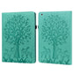 Tree & Deer Pattern Pressed Printing Horizontal Flip PU Leather Case with Holder & Card Slots & Sleep / Wake-up Function, For iPad Air 2020 / Pro 11 2020, For iPad Pro 10.5 2017 / 10.2 2019, For iPad 9.7 2018/2017/Air 2/Air, For iPad mini 5/4/3/2/1����...