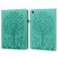Tree & Deer Pattern Pressed Printing Horizontal Flip PU Leather Case with Holder & Card Slots, For Huawei MediaPad M5 lite, For Huawei MatePad Pro 10.8 2021, For Huawei MatePad 11 2021, For Huawei MediaPad T3 10, For Huawei MediaPad T5�����������������...