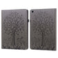 Tree & Deer Pattern Pressed Printing Horizontal Flip PU Leather Case with Holder & Card Slots, For Lenovo Tab M10 HD Gen 2, For Samsung Galaxy Tab A 10.1 2019, For Samsung Galaxy Tab A 10.1 2016, For Samsung Galaxy Tab S2 9.7���������������������������...