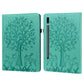 Tree & Deer Pattern Pressed Printing Horizontal Flip PU Leather Case with Holder & Card Slots, For Lenovo Tab M10 HD Gen 2, For Samsung Galaxy Tab A 10.1 2019, For Samsung Galaxy Tab A 10.1 2016, For Samsung Galaxy Tab S2 9.7���������������������������...
