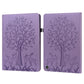 Tree & Deer Pattern Pressed Printing Horizontal Flip PU Leather Case with Holder & Card Slots, For Lenovo Tab M10 HD Gen 2, For Samsung Galaxy Tab A 10.1 2019, For Samsung Galaxy Tab A 10.1 2016, For Samsung Galaxy Tab S2 9.7���������������������������...