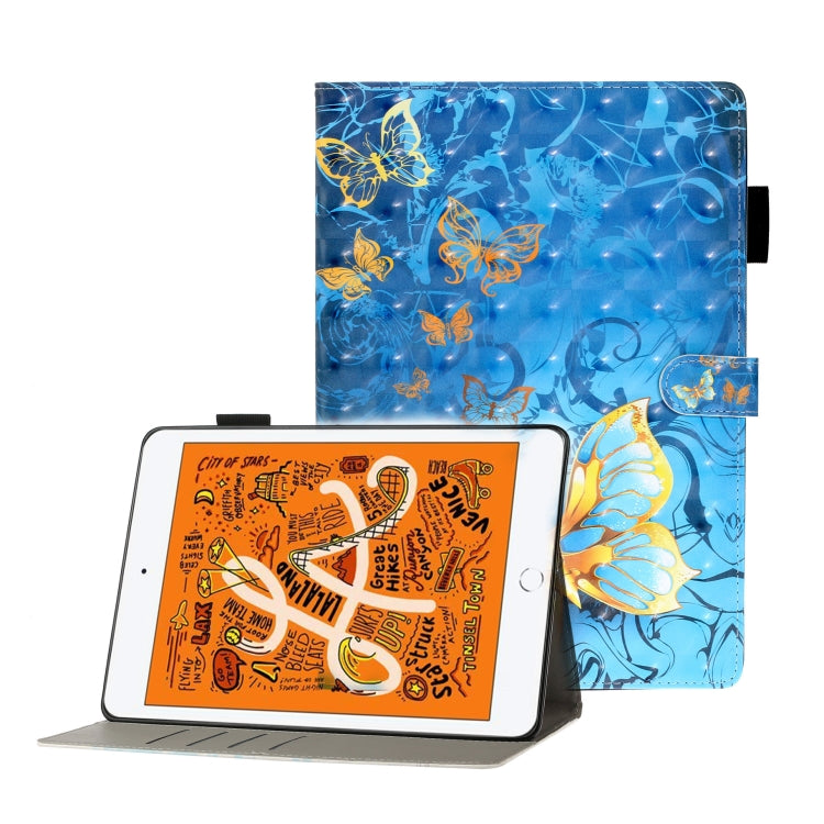 3D Embossing Pattern Horizontal Flip Leather Case with Holder & Card Slots & Wallet