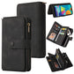 Skin Feel PU + TPU Horizontal Flip Leather Case with Holder & 15 Cards Slot & Wallet & Zipper Pocket & Lanyard, For Samsung Galaxy A01, For Samsung Galaxy A02 EU Version, For Samsung Galaxy A02s, For Samsung Galaxy A03s, For Samsung Galaxy A12 5G������...