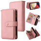 Skin Feel PU + TPU Horizontal Flip Leather Case with Holder & 15 Cards Slot & Wallet & Zipper Pocket & Lanyard, For Samsung Galaxy A01, For Samsung Galaxy A02 EU Version, For Samsung Galaxy A02s, For Samsung Galaxy A03s, For Samsung Galaxy A12 5G������...