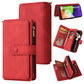 Skin Feel PU + TPU Horizontal Flip Leather Case with Holder & 15 Cards Slot & Wallet & Zipper Pocket & Lanyard, For Samsung Galaxy A01, For Samsung Galaxy A02 EU Version, For Samsung Galaxy A02s, For Samsung Galaxy A03s, For Samsung Galaxy A12 5G������...