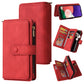 Skin Feel PU + TPU Horizontal Flip Leather Case with Holder & 15 Cards Slot & Wallet & Zipper Pocket & Lanyard, For Samsung Galaxy A01, For Samsung Galaxy A02 EU Version, For Samsung Galaxy A02s, For Samsung Galaxy A03s, For Samsung Galaxy A12 5G������...