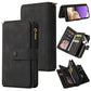 Skin Feel PU + TPU Horizontal Flip Leather Case with Holder & 15 Cards Slot & Wallet & Zipper Pocket & Lanyard, For Samsung Galaxy A01, For Samsung Galaxy A02 EU Version, For Samsung Galaxy A02s, For Samsung Galaxy A03s, For Samsung Galaxy A12 5G������...