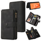 Skin Feel PU + TPU Horizontal Flip Leather Case with Holder & 15 Cards Slot & Wallet & Zipper Pocket & Lanyard, For Samsung Galaxy A01, For Samsung Galaxy A02 EU Version, For Samsung Galaxy A02s, For Samsung Galaxy A03s, For Samsung Galaxy A12 5G������...