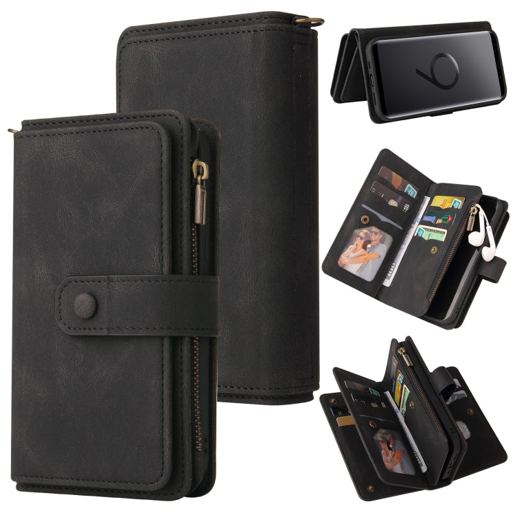 Skin Feel PU + TPU Horizontal Flip Leather Case with Holder & 15 Cards Slot & Wallet & Zipper Pocket & Lanyard, For Samsung Galaxy M10 / A10, For Samsung Galaxy Note20, For Samsung Galaxy Note20 Ultra, For Samsung Galaxy Note10 5G����������������������...