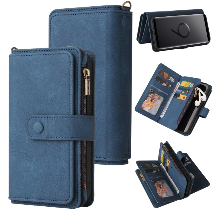 Skin Feel PU + TPU Horizontal Flip Leather Case with Holder & 15 Cards Slot & Wallet & Zipper Pocket & Lanyard, For Samsung Galaxy M10 / A10, For Samsung Galaxy Note20, For Samsung Galaxy Note20 Ultra, For Samsung Galaxy Note10 5G����������������������...