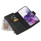 Skin Feel PU + TPU Horizontal Flip Leather Case with Holder & 15 Cards Slot & Wallet & Zipper Pocket & Lanyard, For Samsung Galaxy S20+, For Samsung Galaxy S20 Ultra, For Samsung Galaxy S21 5G, For Samsung Galaxy S21 FE 5G, For Samsung Galaxy S21 Ultra...