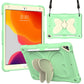 Beige PC + Silicone Anti-drop Protective Case with Butterfly Shape Holder & Pen Slot, For iPad 9.7 2018 & 2017 / Pro 9.7 inch / Air 2 / 6, For iPad 10.2 2021 & 2020 & 2019 / Air 3 10.5 inch, For iPad 10.2 2020 & 2019 / Air 3 10.5 inch������������������...