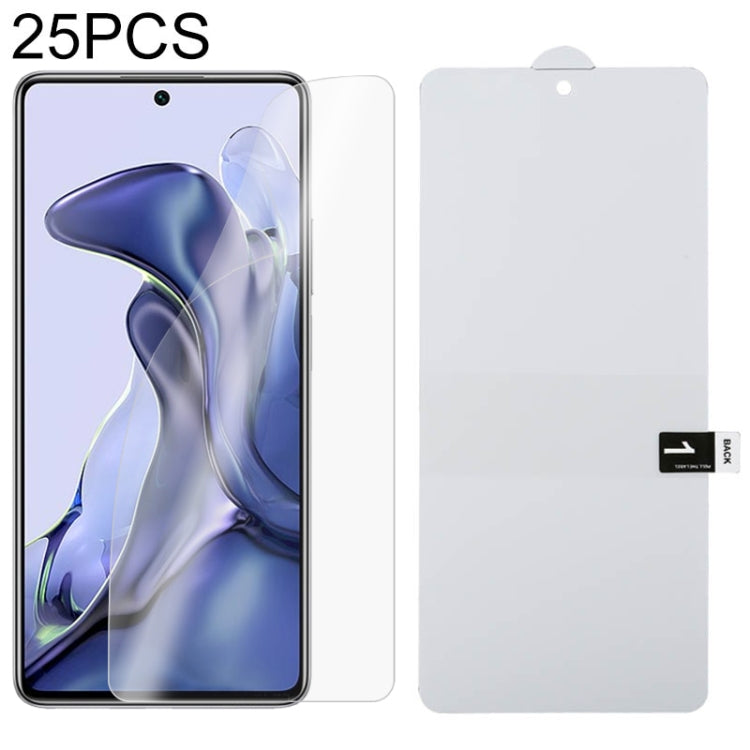 25 PCS Full Screen Protector Explosion-proof Hydrogel Film