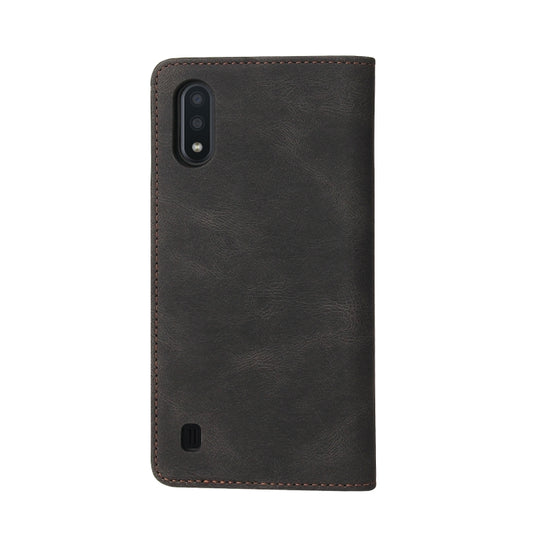 Simple Suction Closure Horizontal Flip Leather Case with Holder & Card Slot & Wallet, For Samsung Galaxy A01 EU Version, For Samsung Galaxy A02, For Samsung Galaxy A02s, For Samsung Galaxy A11 EU Version, For Samsung Galaxy A11 US Version��������������...