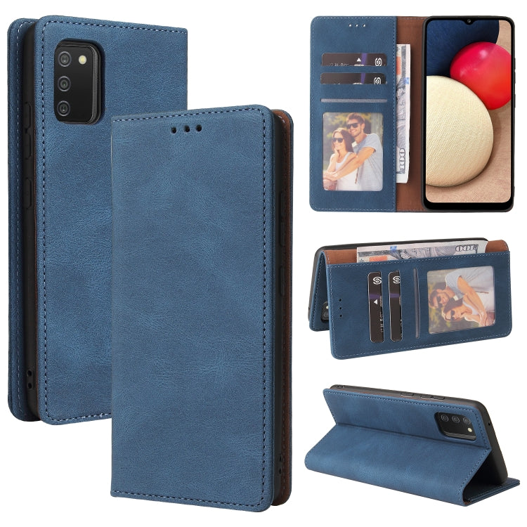 Simple Suction Closure Horizontal Flip Leather Case with Holder & Card Slot & Wallet, For Samsung Galaxy A01 EU Version, For Samsung Galaxy A02, For Samsung Galaxy A02s, For Samsung Galaxy A11 EU Version, For Samsung Galaxy A11 US Version��������������...