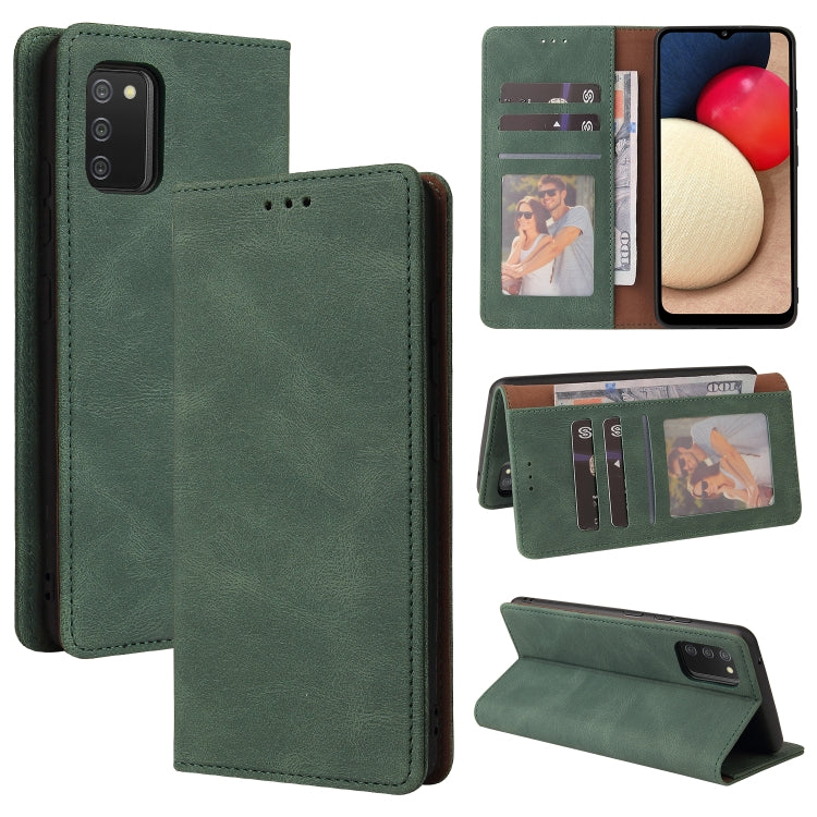 Simple Suction Closure Horizontal Flip Leather Case with Holder & Card Slot & Wallet, For Samsung Galaxy A01 EU Version, For Samsung Galaxy A02, For Samsung Galaxy A02s, For Samsung Galaxy A11 EU Version, For Samsung Galaxy A11 US Version��������������...
