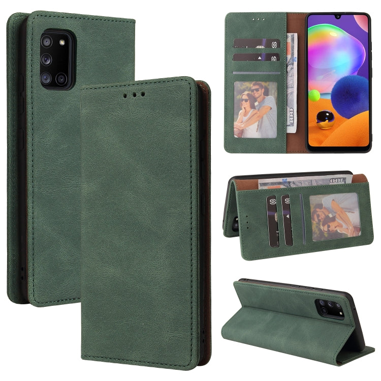 Simple Suction Closure Horizontal Flip Leather Case with Holder & Card Slot & Wallet, For Samsung Galaxy A01 EU Version, For Samsung Galaxy A02, For Samsung Galaxy A02s, For Samsung Galaxy A11 EU Version, For Samsung Galaxy A11 US Version��������������...