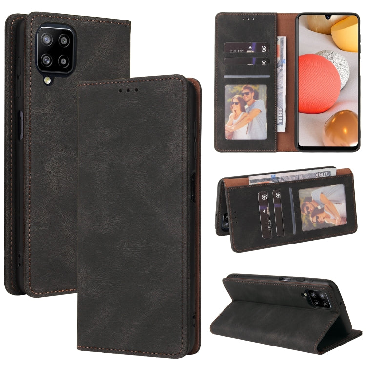Simple Suction Closure Horizontal Flip Leather Case with Holder & Card Slot & Wallet, For Samsung Galaxy A40, For Samsung Galaxy A42 5G, For Samsung Galaxy A50, For Samsung Galaxy A51, For Samsung Galaxy A51 5G, For Samsung Galaxy A52 5G / 4G����������...