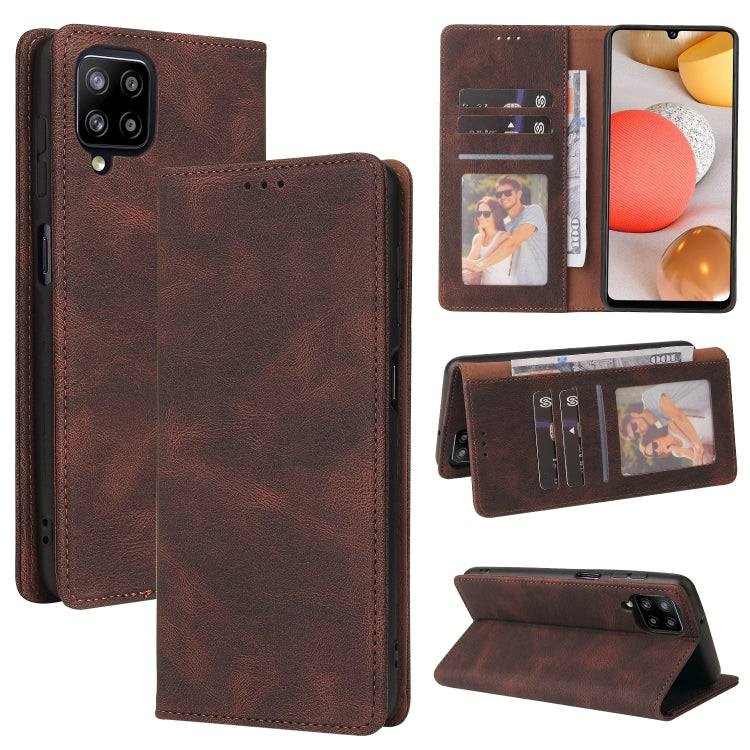 Simple Suction Closure Horizontal Flip Leather Case with Holder & Card Slot & Wallet, For Samsung Galaxy A40, For Samsung Galaxy A42 5G, For Samsung Galaxy A50, For Samsung Galaxy A51, For Samsung Galaxy A51 5G, For Samsung Galaxy A52 5G / 4G����������...