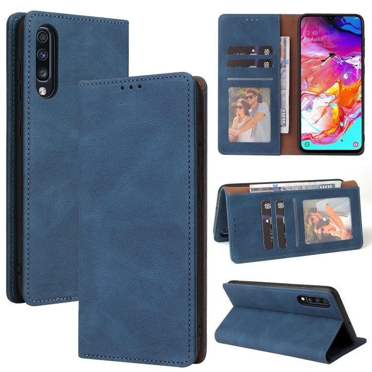 Simple Suction Closure Horizontal Flip Leather Case with Holder & Card Slot & Wallet, For Samsung Galaxy A40, For Samsung Galaxy A42 5G, For Samsung Galaxy A50, For Samsung Galaxy A51, For Samsung Galaxy A51 5G, For Samsung Galaxy A52 5G / 4G����������...