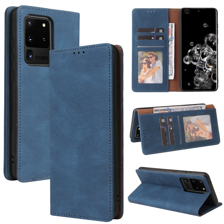 Simple Suction Closure Horizontal Flip Leather Case with Holder & Card Slot & Wallet, For Samsung Galaxy Note10, For Samsung Galaxy Note20 Ultra, For Samsung Galaxy S20 Ultra, For Samsung Galaxy S21 5G, For Samsung Galaxy S21 FE 5G���������������������...