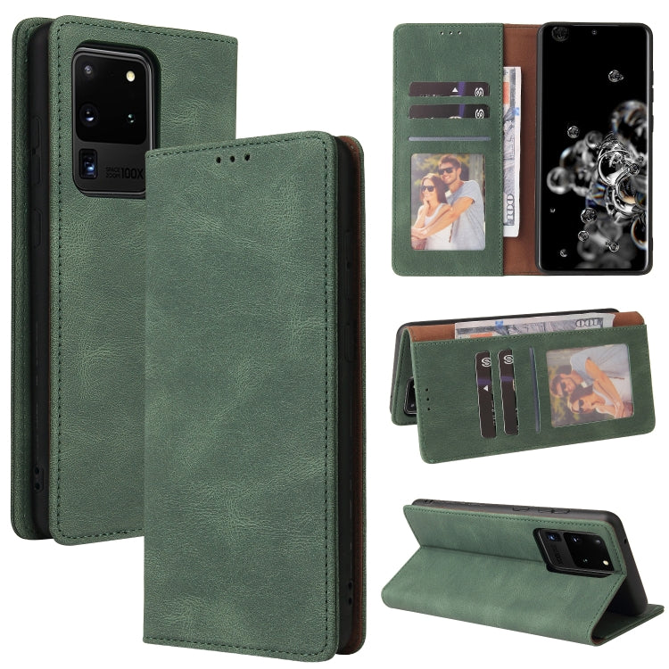 Simple Suction Closure Horizontal Flip Leather Case with Holder & Card Slot & Wallet, For Samsung Galaxy Note10, For Samsung Galaxy Note20 Ultra, For Samsung Galaxy S20 Ultra, For Samsung Galaxy S21 5G, For Samsung Galaxy S21 FE 5G���������������������...