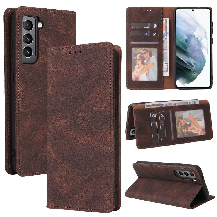 Simple Suction Closure Horizontal Flip Leather Case with Holder & Card Slot & Wallet, For Samsung Galaxy Note10, For Samsung Galaxy Note20 Ultra, For Samsung Galaxy S20 Ultra, For Samsung Galaxy S21 5G, For Samsung Galaxy S21 FE 5G���������������������...