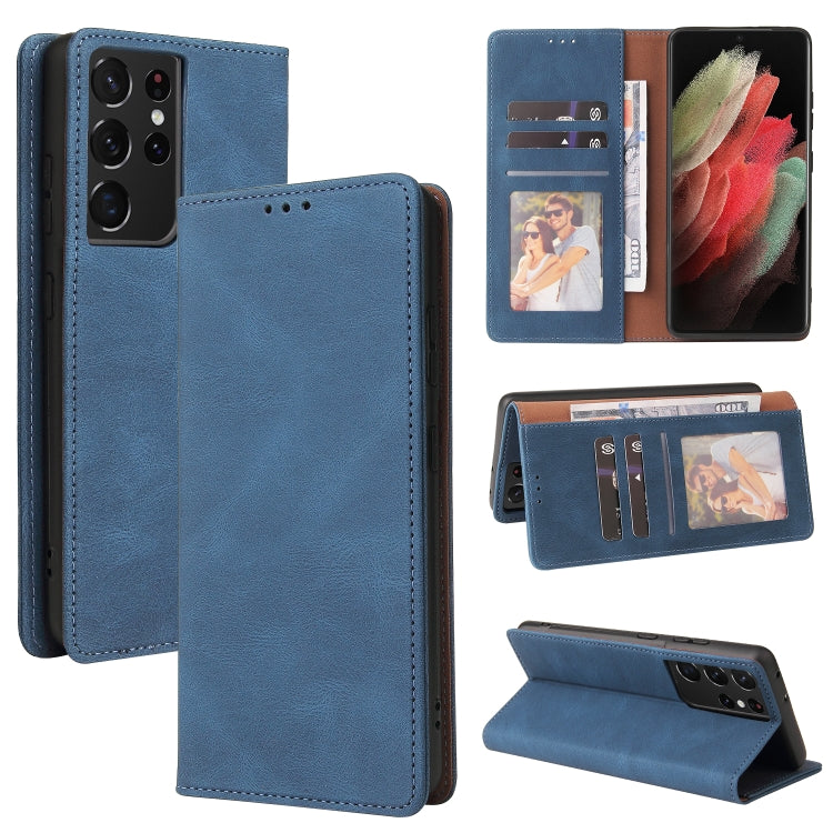 Simple Suction Closure Horizontal Flip Leather Case with Holder & Card Slot & Wallet, For Samsung Galaxy Note10, For Samsung Galaxy Note20 Ultra, For Samsung Galaxy S20 Ultra, For Samsung Galaxy S21 5G, For Samsung Galaxy S21 FE 5G���������������������...