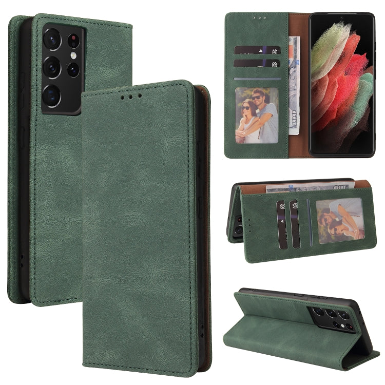 Simple Suction Closure Horizontal Flip Leather Case with Holder & Card Slot & Wallet, For Samsung Galaxy Note10, For Samsung Galaxy Note20 Ultra, For Samsung Galaxy S20 Ultra, For Samsung Galaxy S21 5G, For Samsung Galaxy S21 FE 5G���������������������...