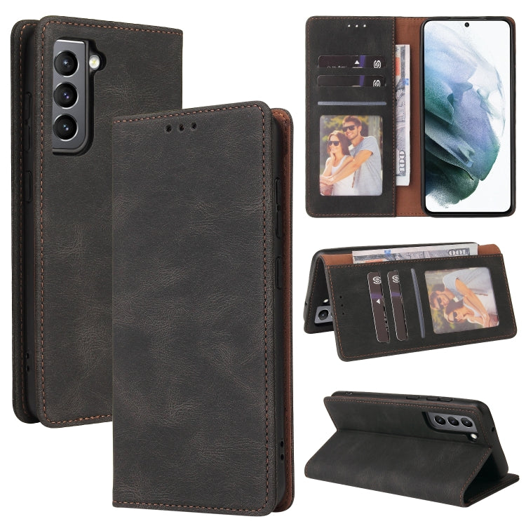 Simple Suction Closure Horizontal Flip Leather Case with Holder & Card Slot & Wallet, For Samsung Galaxy Note10, For Samsung Galaxy Note20 Ultra, For Samsung Galaxy S20 Ultra, For Samsung Galaxy S21 5G, For Samsung Galaxy S21 FE 5G���������������������...