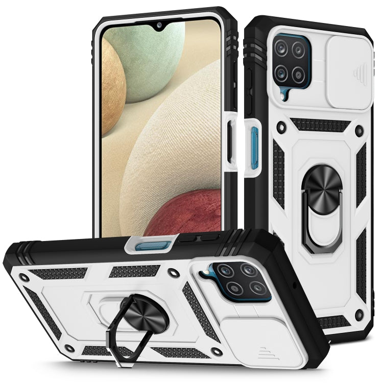 Sliding Camera Cover Design TPU + PC Protective Case with 360 Degree Rotating Holder & Card Slot, For Samsung Galaxy A12, For Samsung Galaxy A32 5G, For Samsung Galaxy A52, For Samsung Galaxy S20 FE, For Samsung Galaxy S21 5G���������������������������...