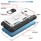 Sliding Camera Cover Design TPU + PC Protective Case with 360 Degree Rotating Holder & Card Slot, For Samsung Galaxy A12, For Samsung Galaxy A32 5G, For Samsung Galaxy A52, For Samsung Galaxy S20 FE, For Samsung Galaxy S21 5G���������������������������...